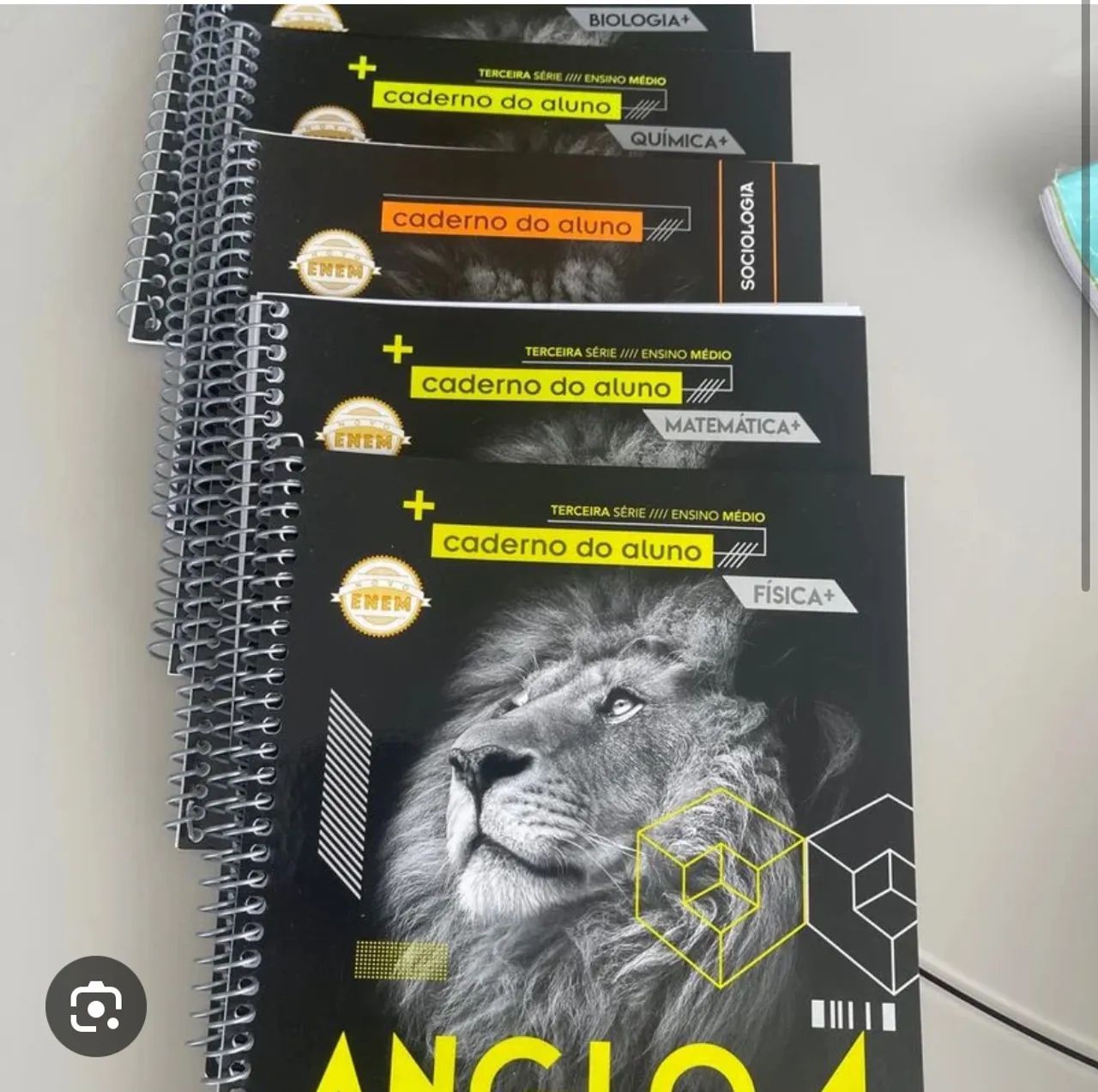 Apostilas Colégio Católica de Brasília 3 Ano Ensino Médio, kit completo