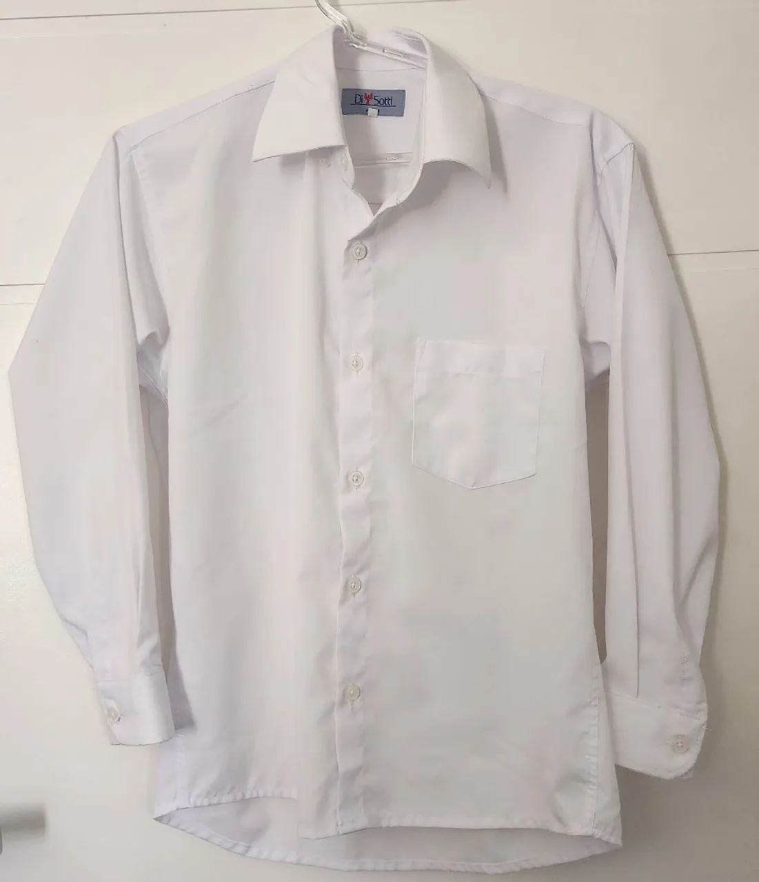 blusa social branca infantil - Foto 2