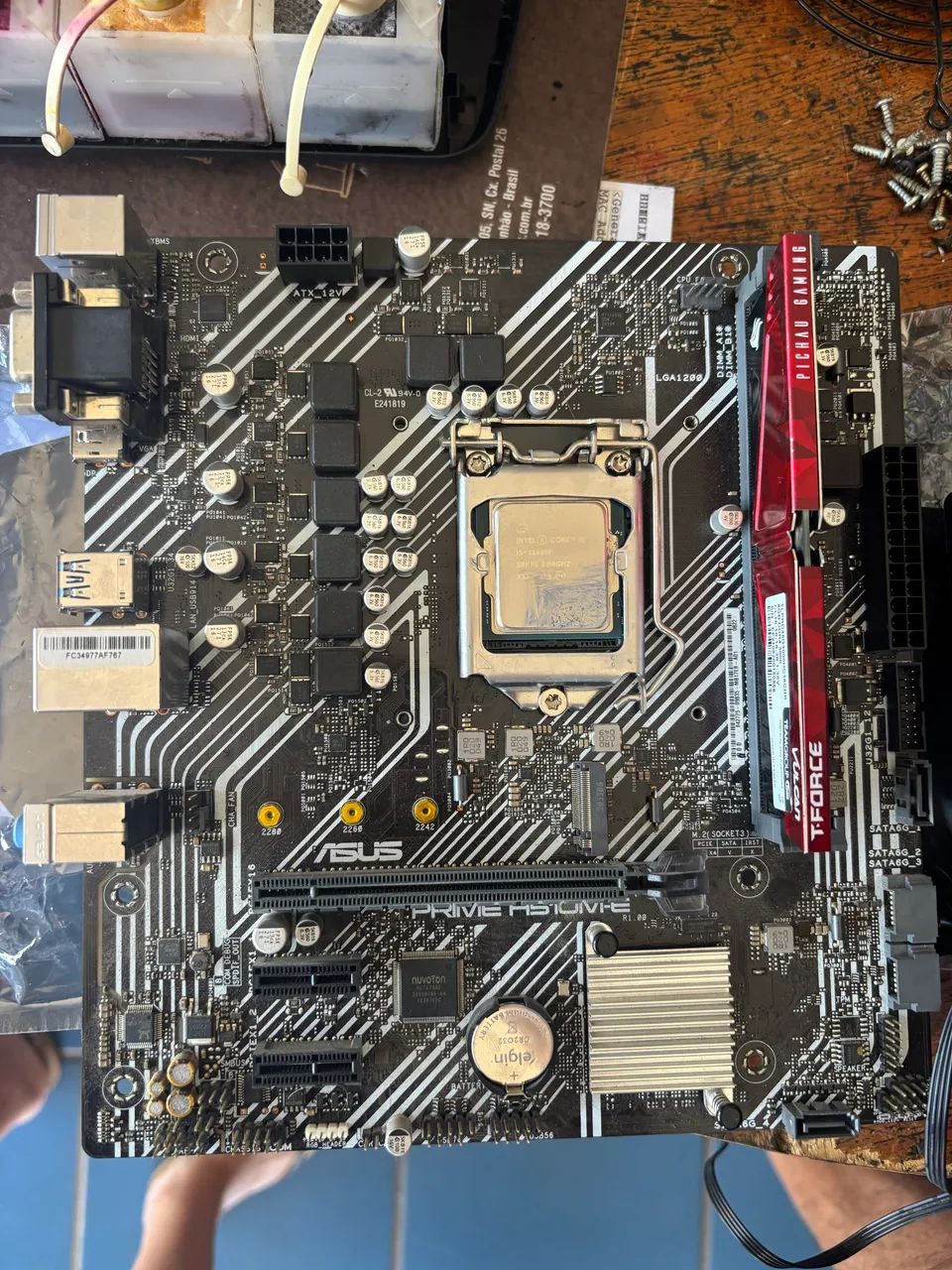 Placa-mãe ASUS Prime H510M-E - Foto 2