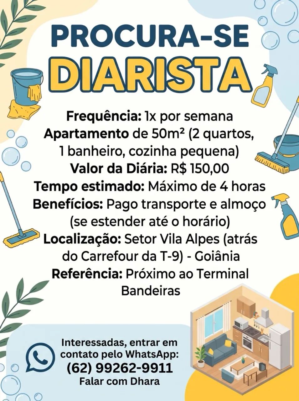 Vaga de Diarista