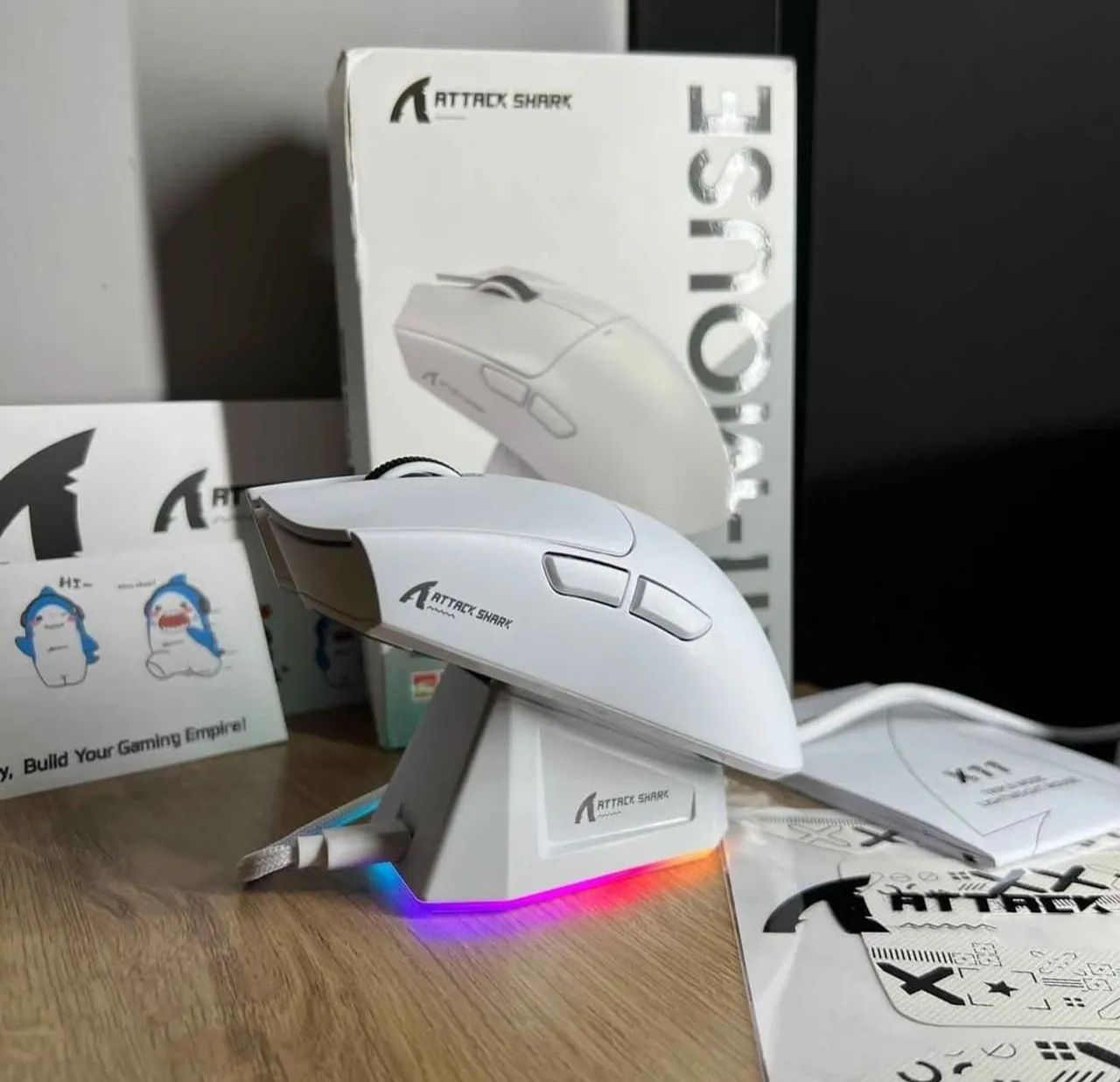 Mouse ATTACK SHARK | Novo na caixa