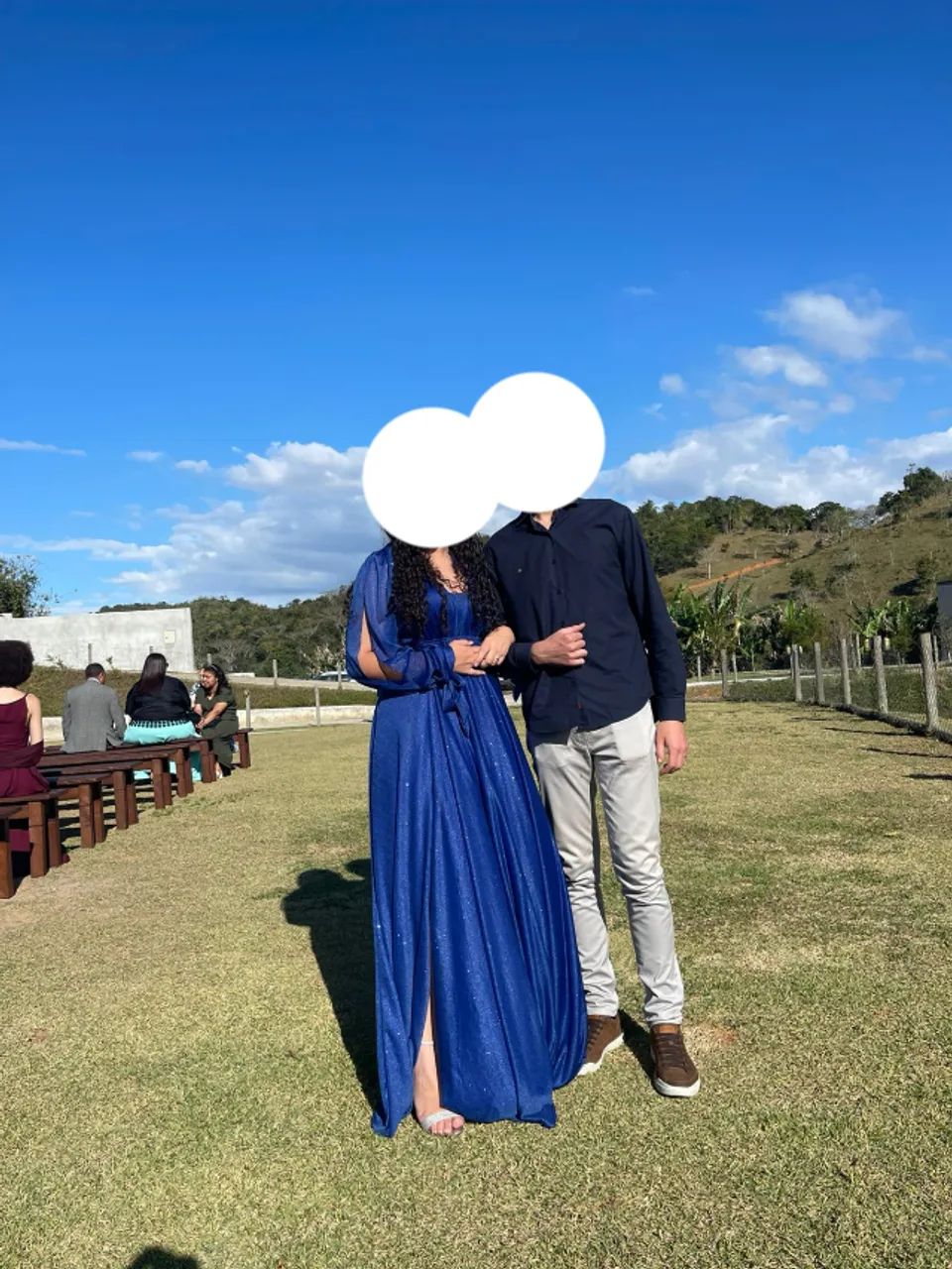 Vestido Azul - para Eventos - Foto 4