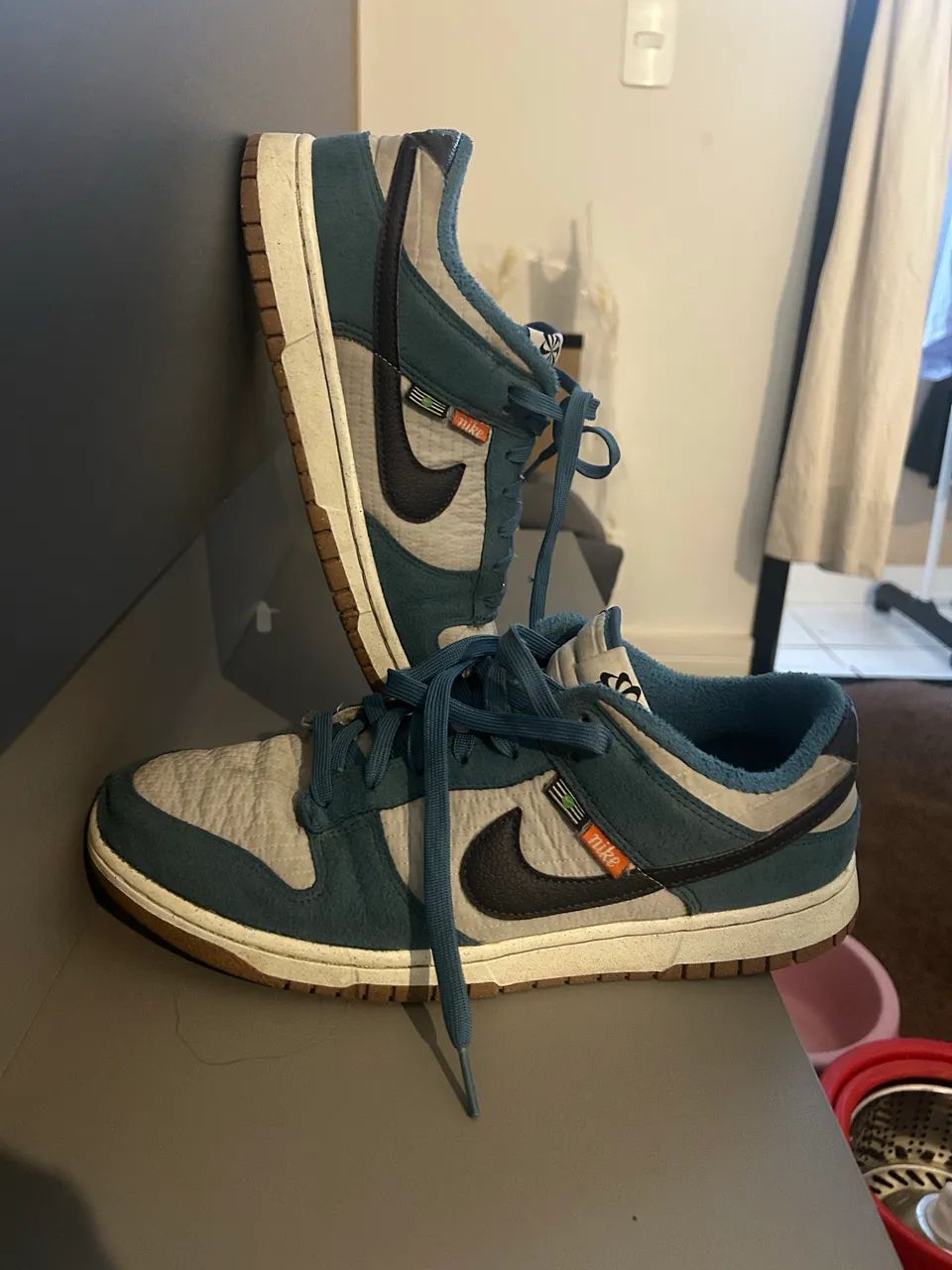  Nike Dunk Low Next Nature Toasty - Rift Blue com Caixa original - Foto 2