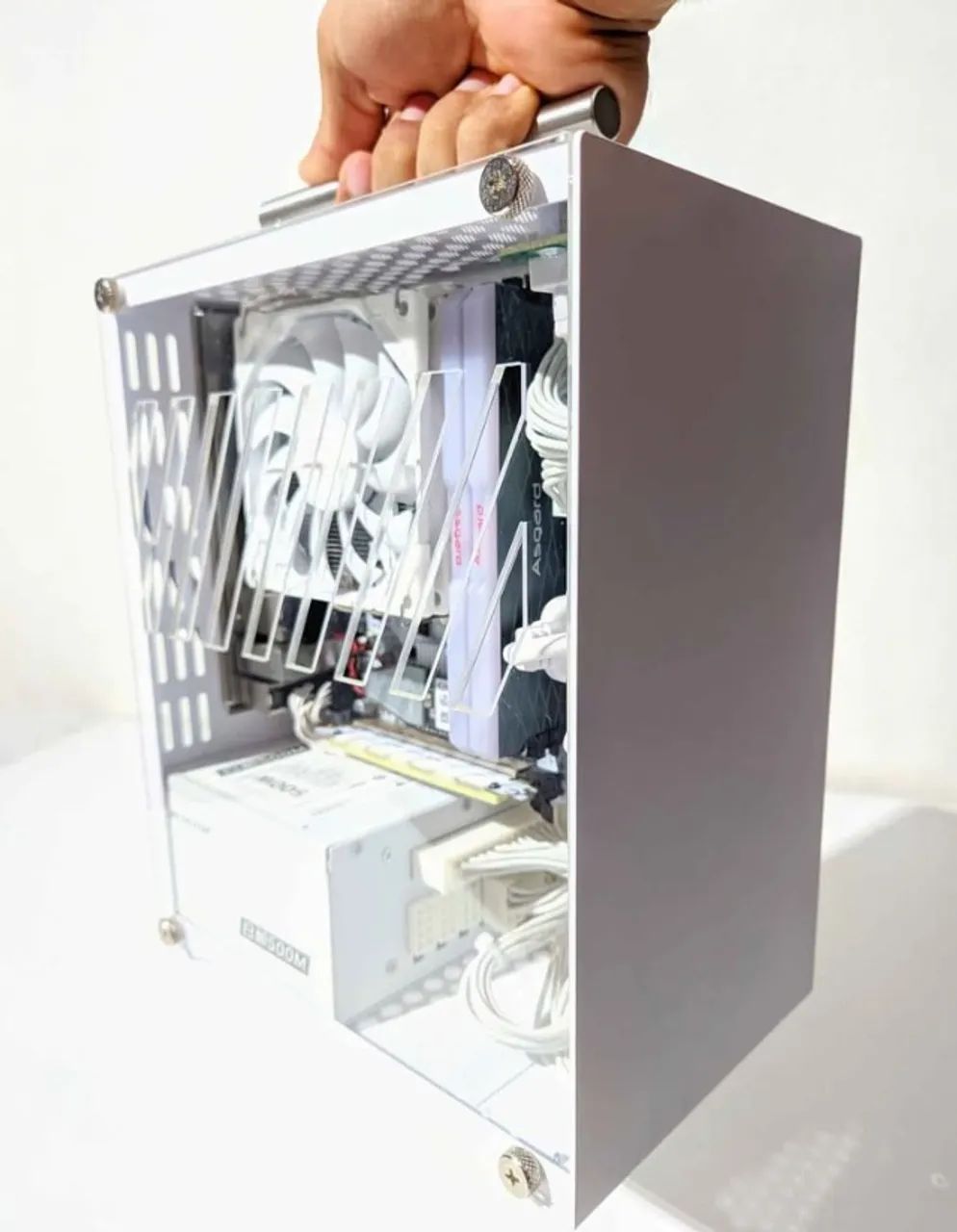 PC ITX com RTX 3060 12GB e Ryzen 7, ENVIO GRATIS OLX - Foto 3