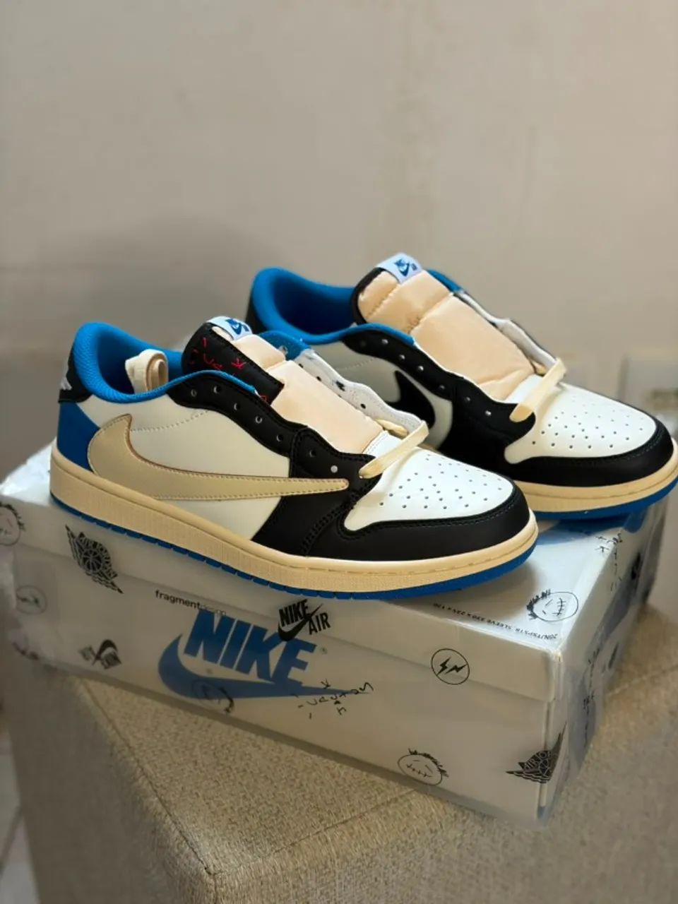 Air jordan 1 fragment low