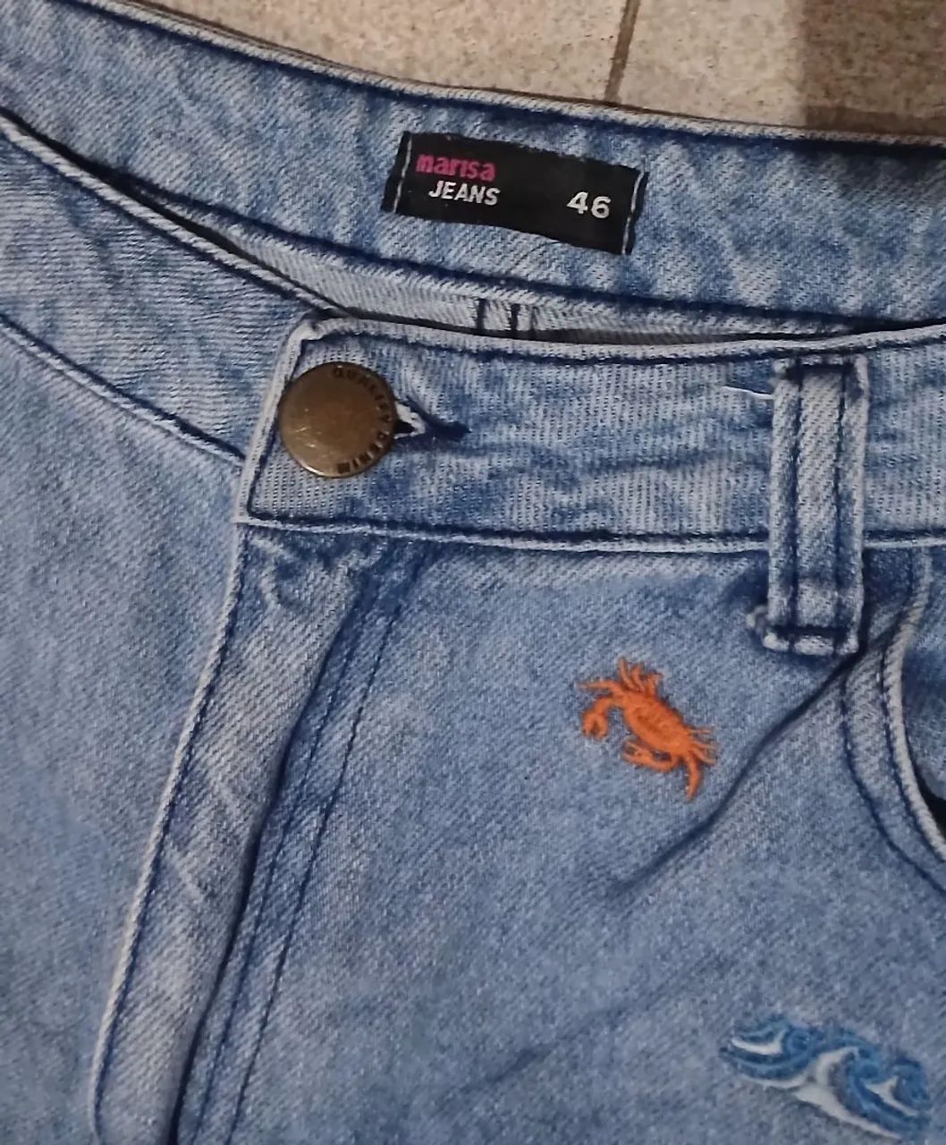 Short jeans (Tamanho 46) - Foto 3