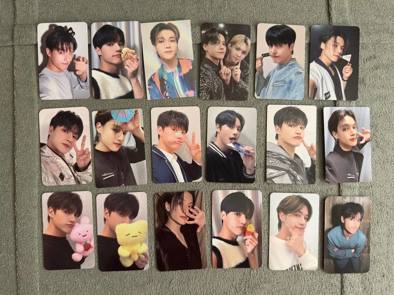Photocards OFICIAIS ATEEZ kpop (valor individual)