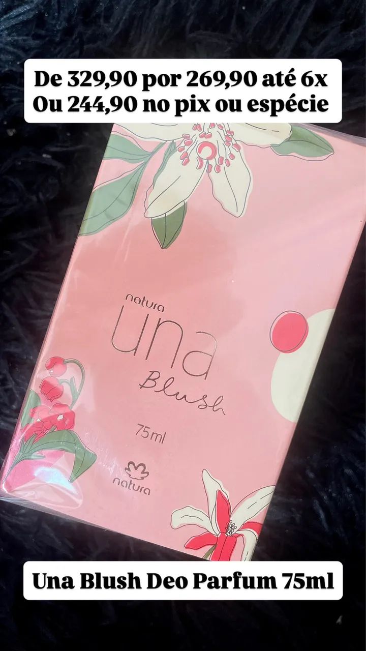 Una Blush Deo Parfum 75ml Promocional