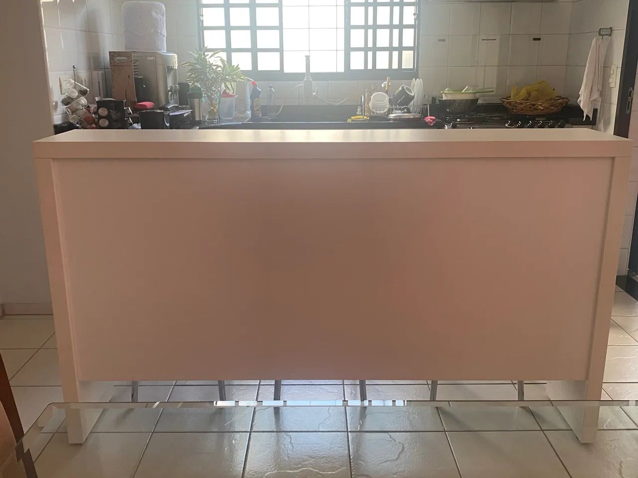 Bancada-ilha com mesa e 3 lugares - Foto 3