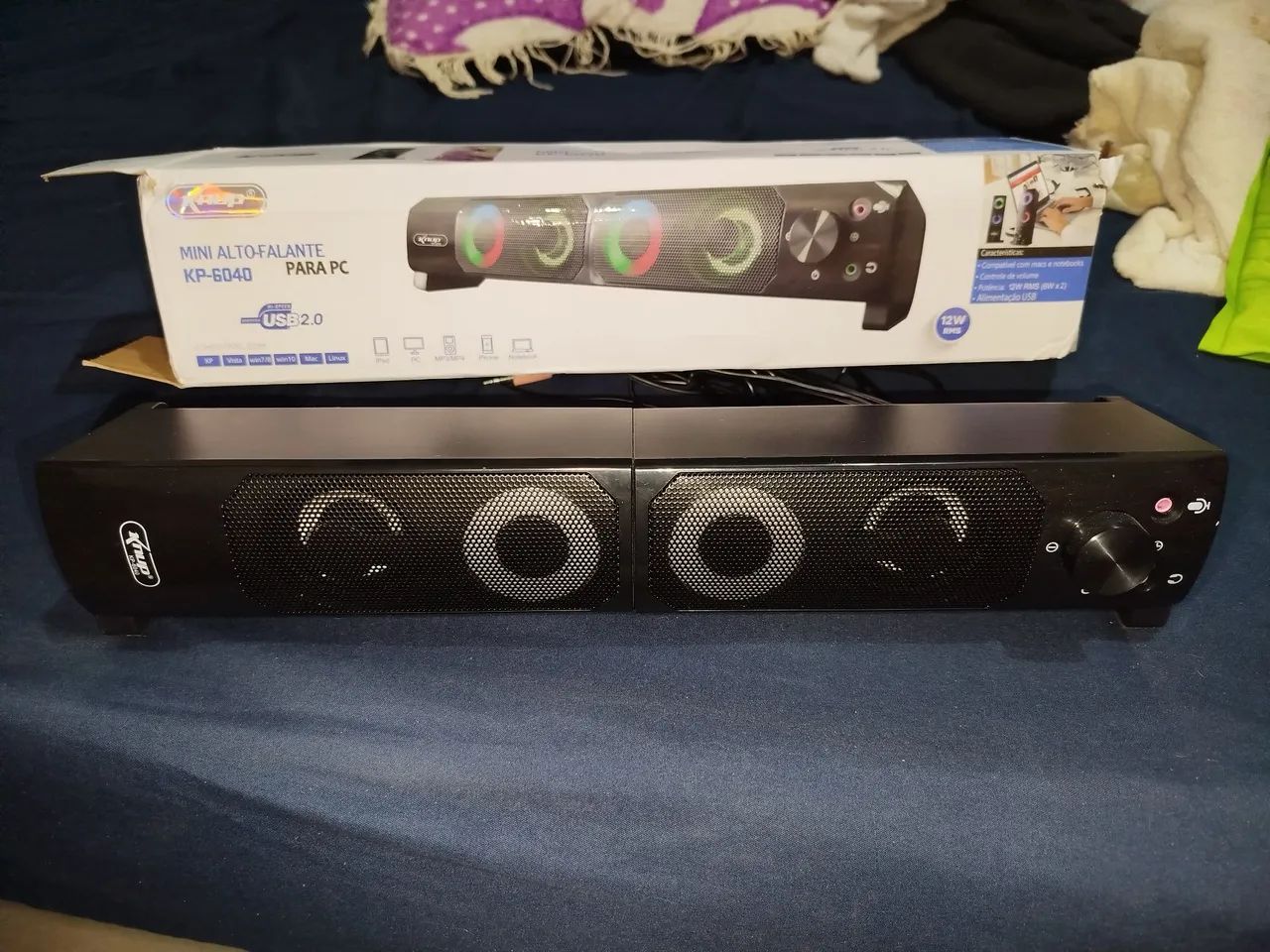 Vendo mini caixa knup para Pc ou notebook 
