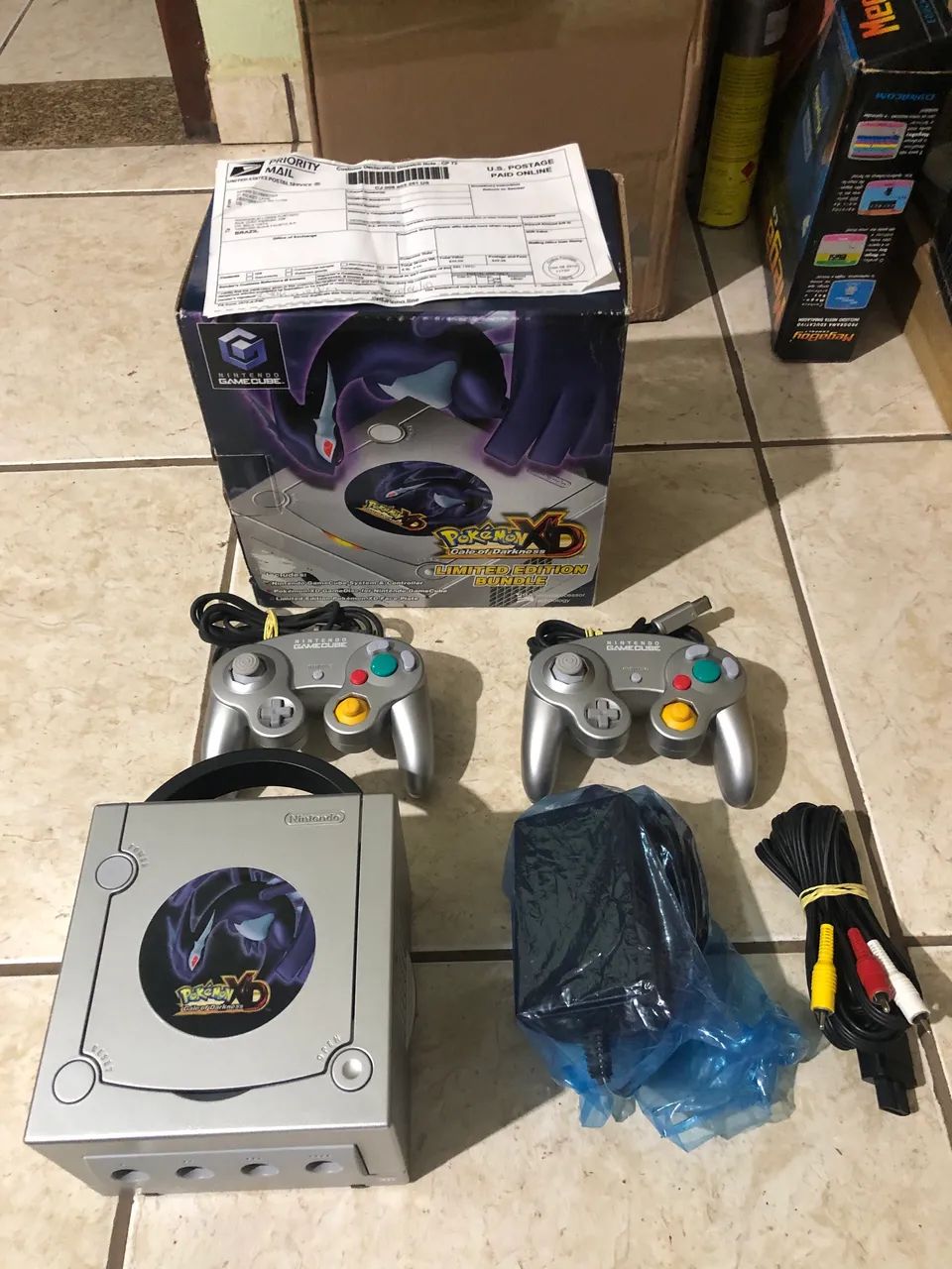 Raro Nintendo Game Cube Pokemon Edição Limitada - Foto 2