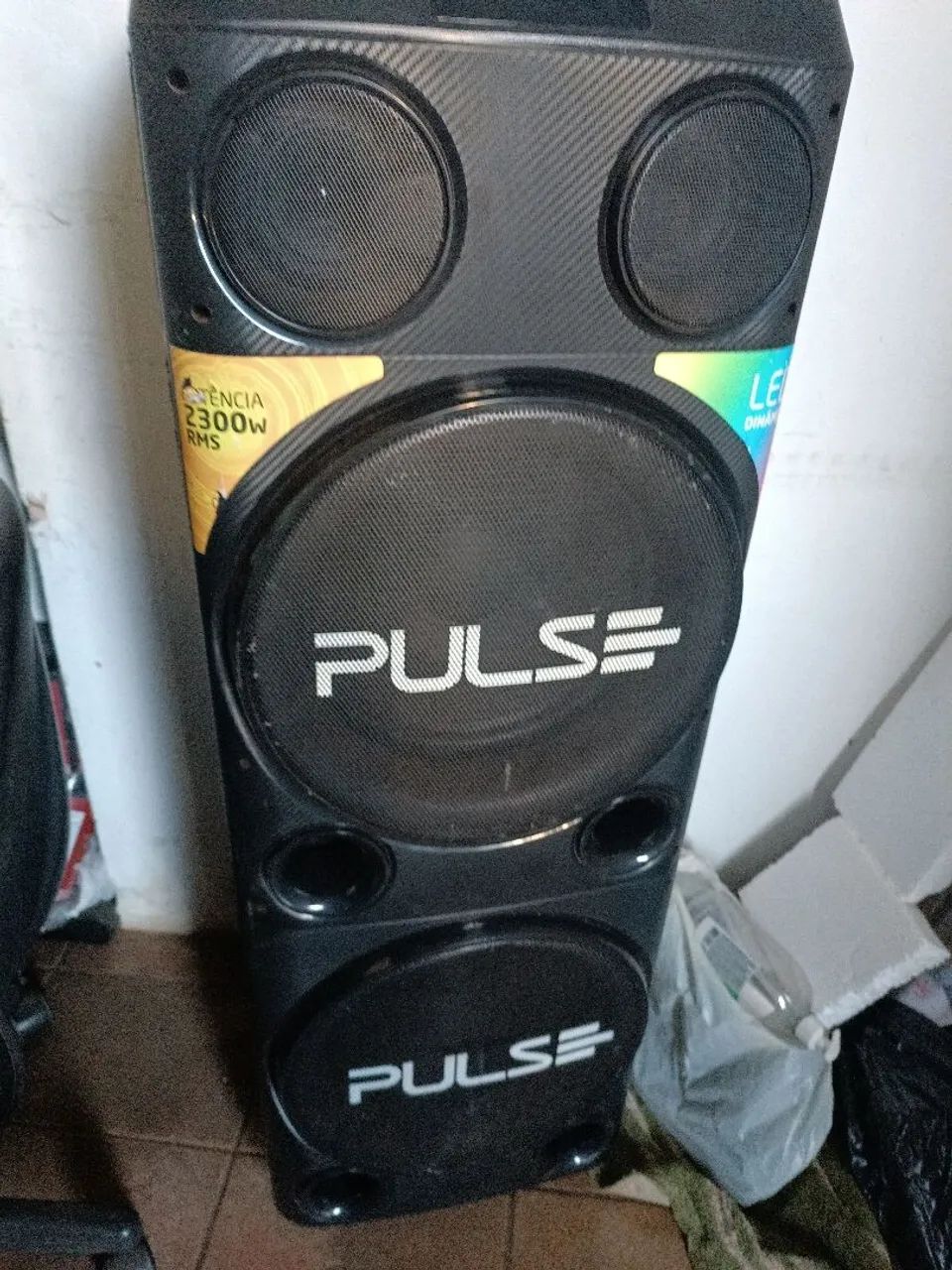 Caixa acústica bluetooth 2300w