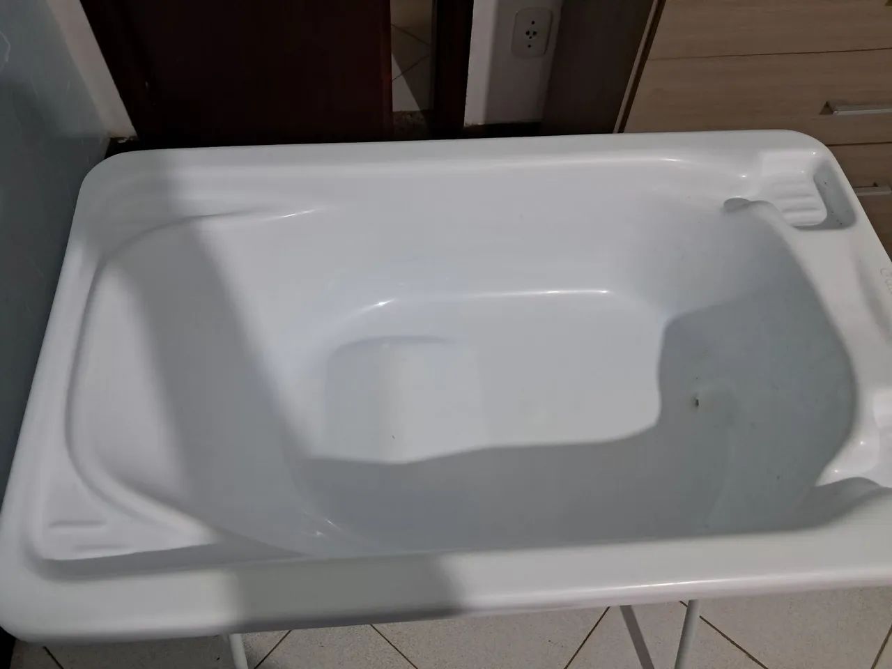 Banheira para bebê completa com pés. - Foto 5