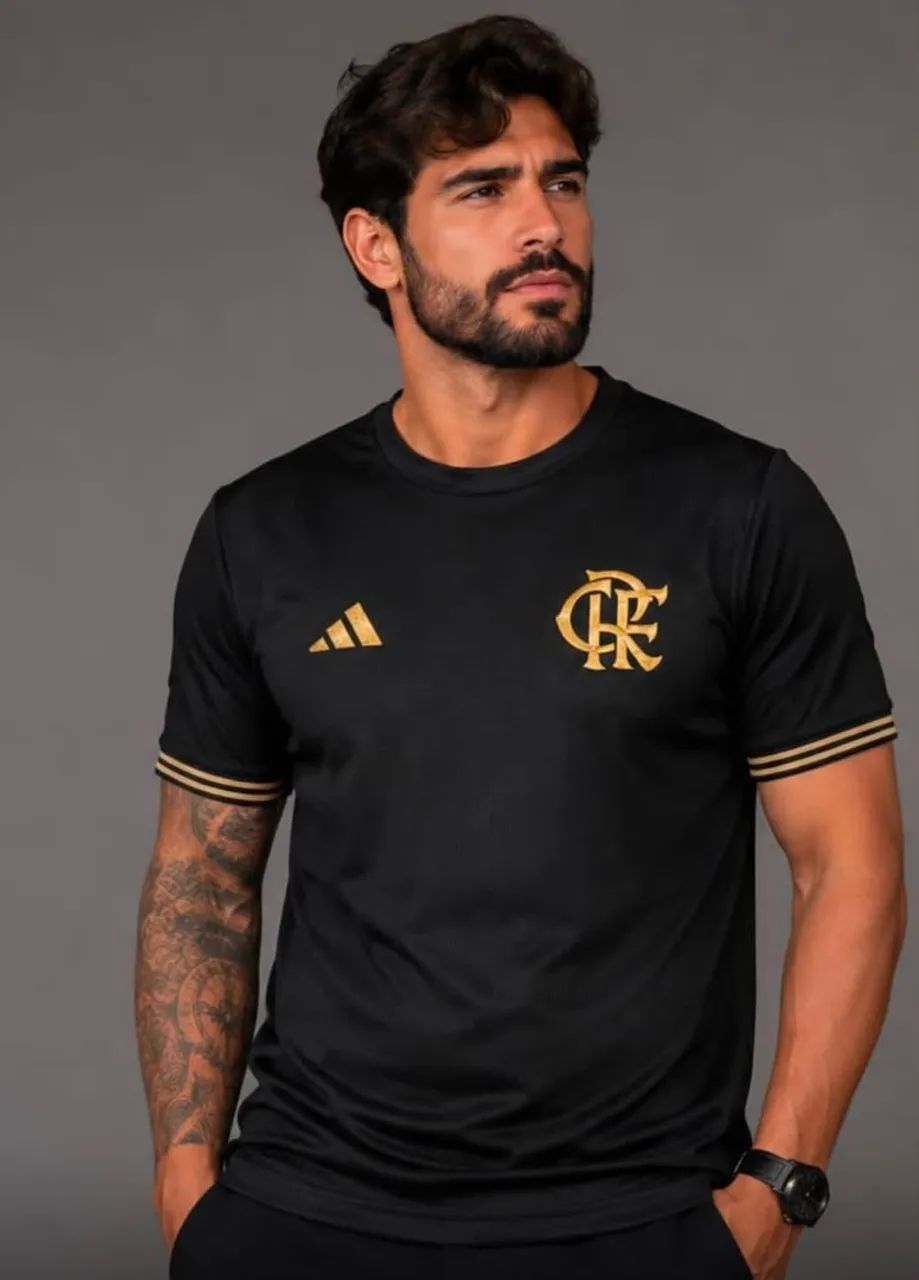 Camisa canelada diferenciada com punho . - Foto 3