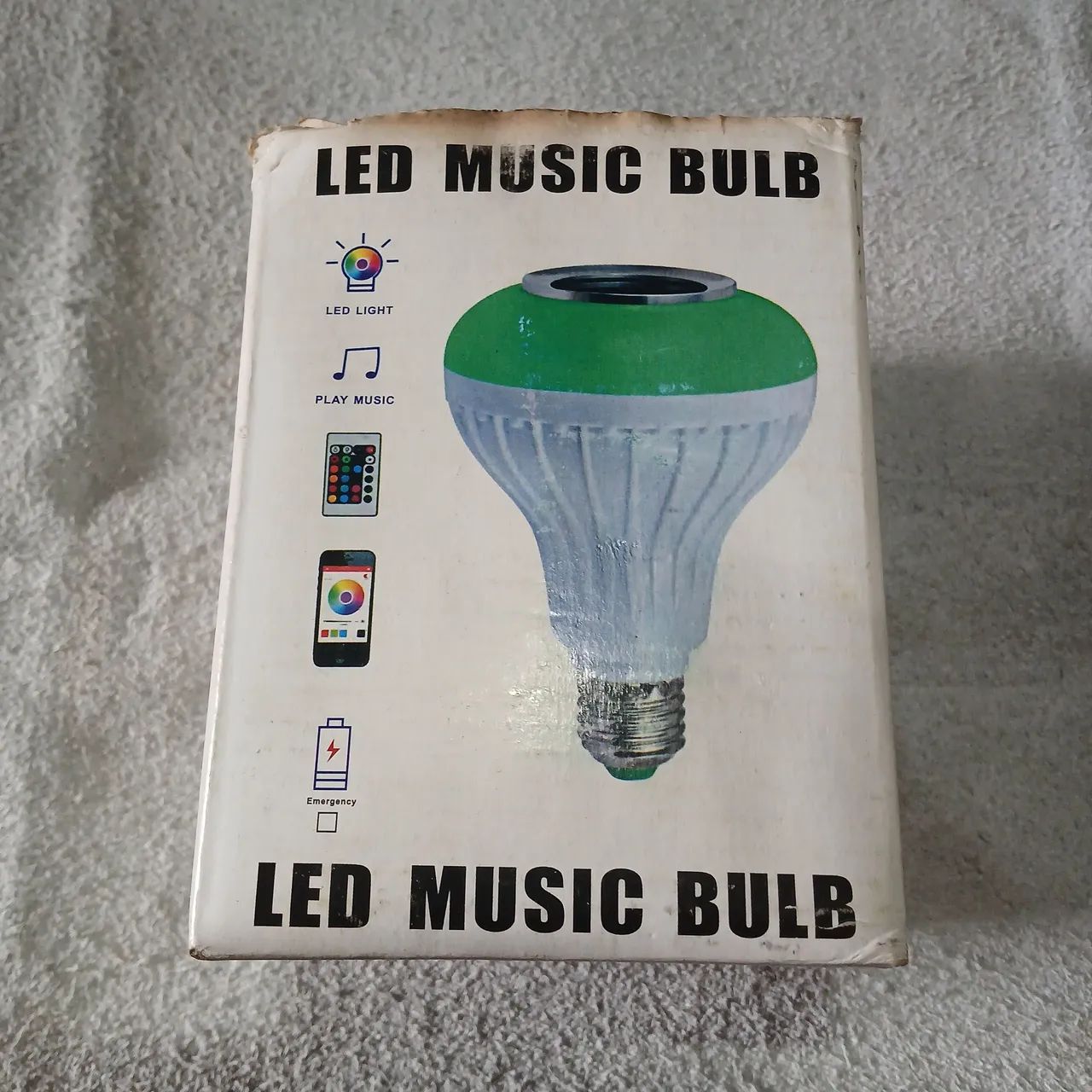 Lampada led com cauzaxde som bivolt  - Foto 4