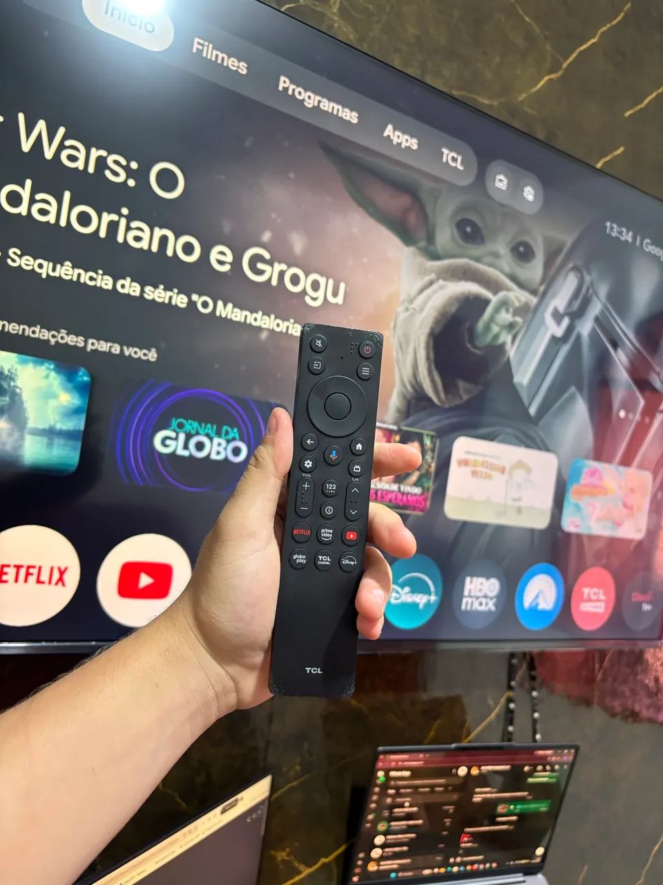 TV TCL 55 Pol - SMART modelo P7K 