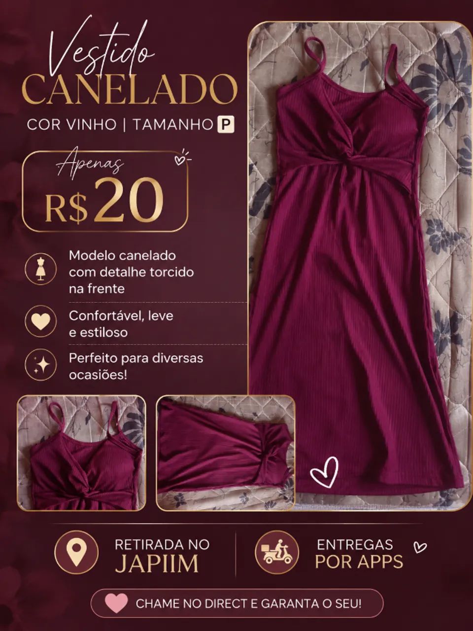 Vestido canelado - Foto 2