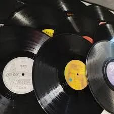 30 discos de vinil para artesanato e decoração