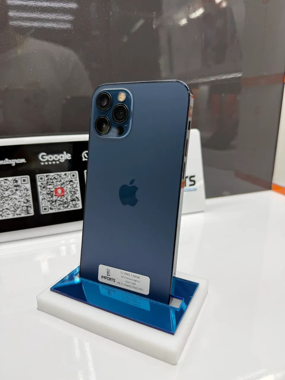IPHONE 12 PRO 128GB AZUL - Celulares e Smartphones - Zona