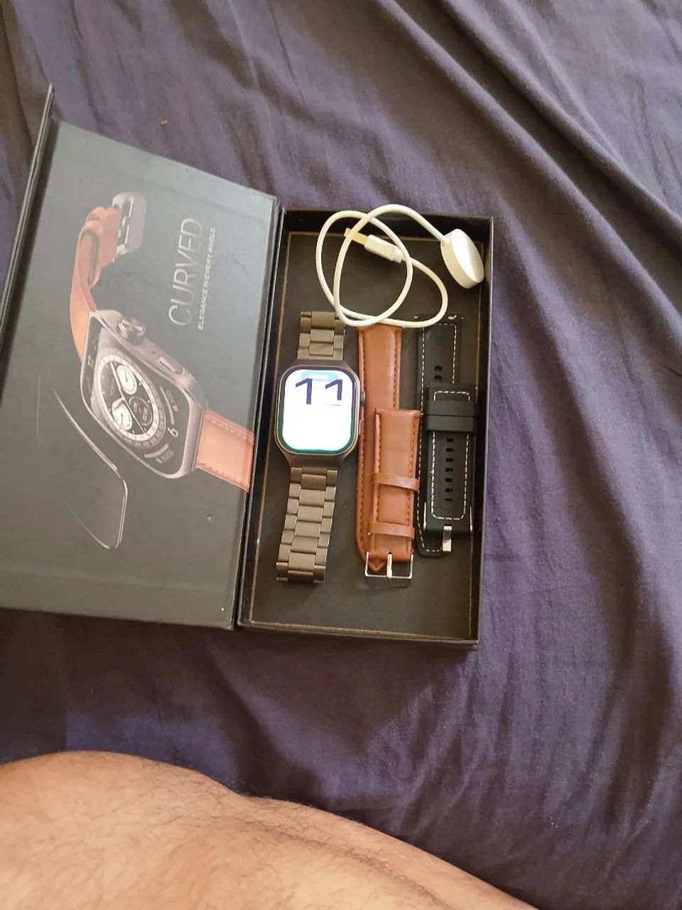 Relógio ms12 smartwatch 