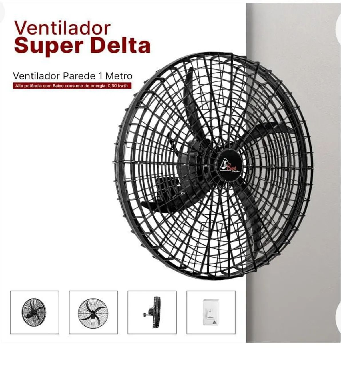 Ventilador 01metro - Foto 2