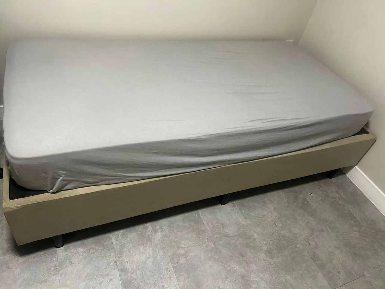 Vendo Colchão de Solteiro Nipponflex Slim + Box (Premium / Terapêutico) - Foto 3