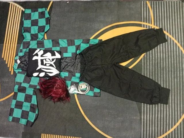 Fantasia completa tanjiro kamado demon Slayer 