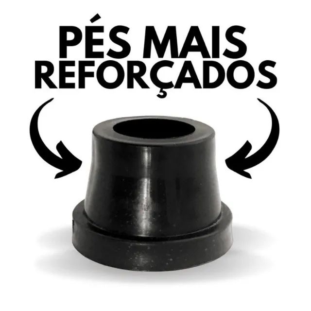 Puff Quadrado Suede Bege - Foto 4