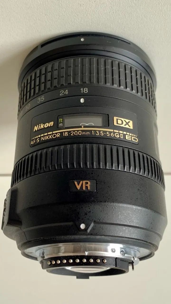 Lente Nikon Af-s Dx 18-200mm F/3.5-5.6g Ed Vr Ii (Usado) - Foto 2