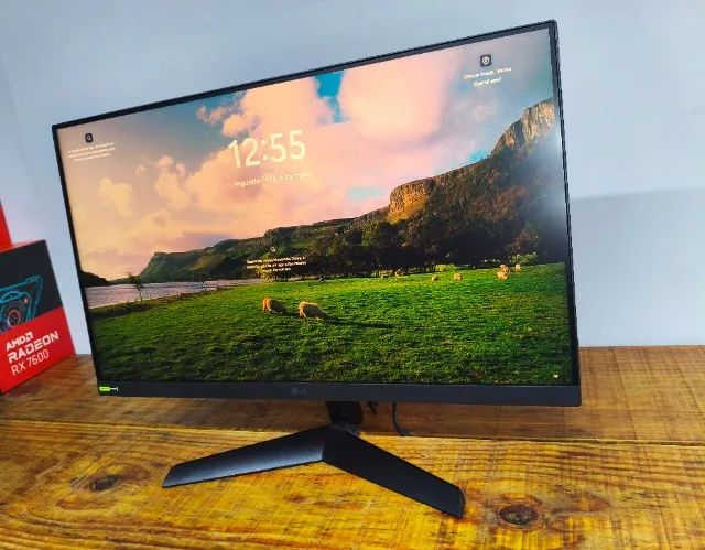 Monitor Gamer LG 24 UltraGear FHD 180Hz 1ms IPS HDR Freesync/G-Sync