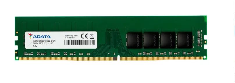 Memória RAM DDR4 16GB 3200MHz ADATA Desktop