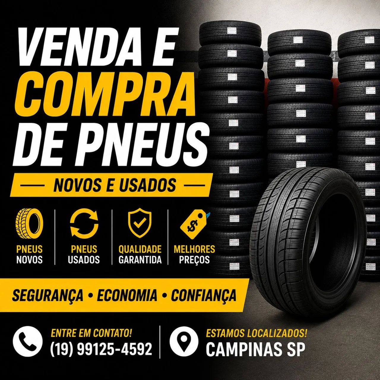Venda e Compra de Pneus 