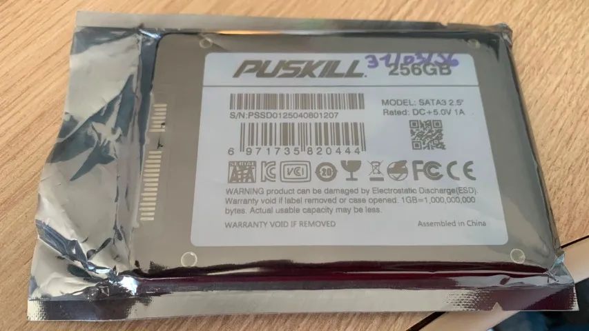 SSD SATA III 256GB