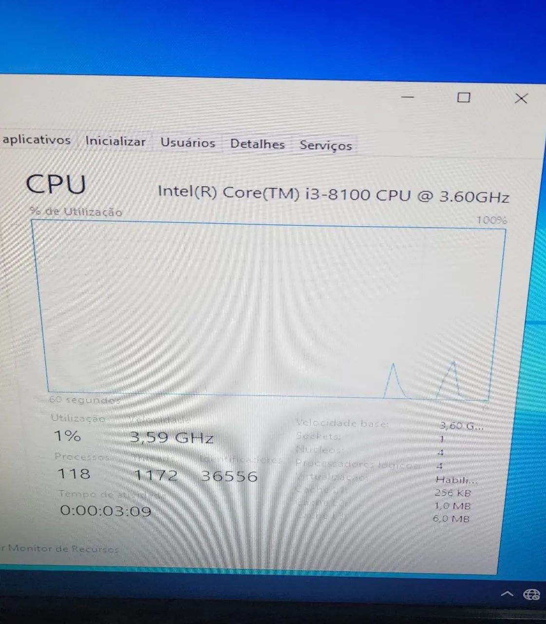 Computador i3 8100 8gb ddr4 ssd  - Foto 3