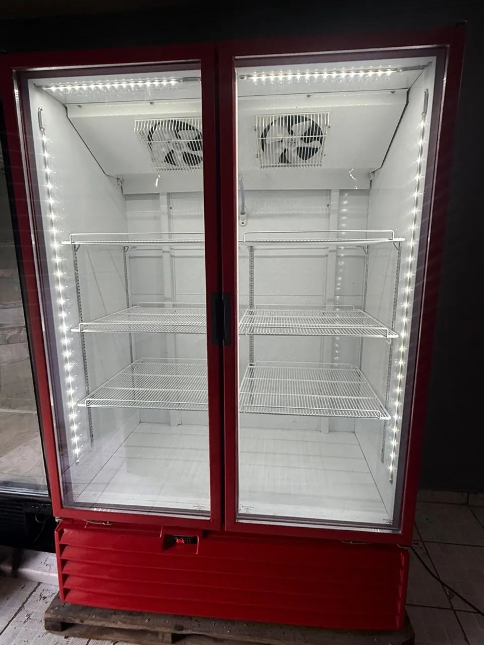 Freezer expositora vertical 2 portas
