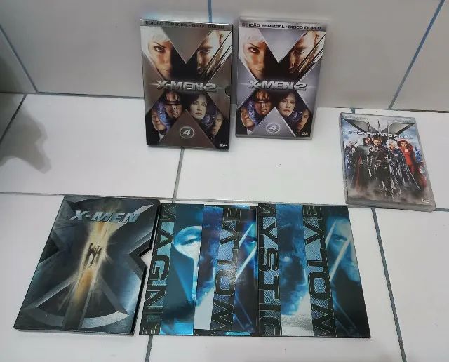 Kit Capas Originais DVD X-Men | Edição Especial Para