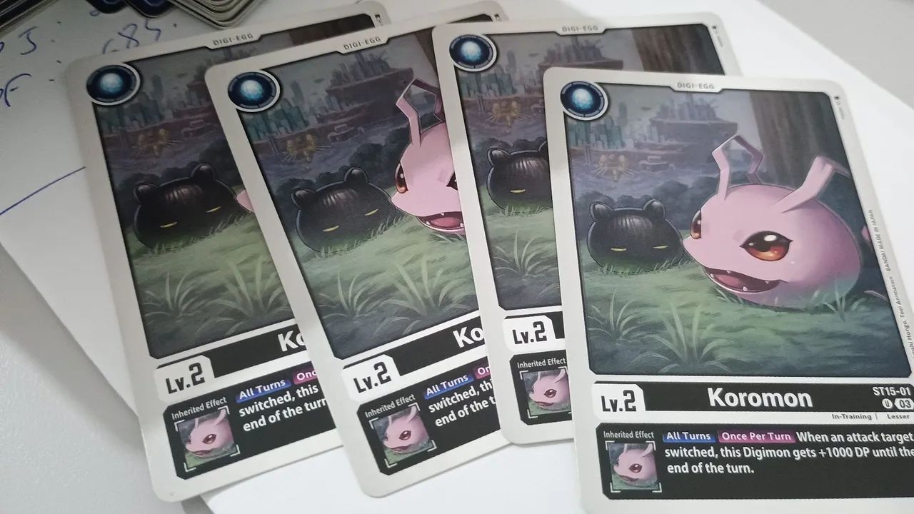 Deck Wargreymon Digimon TCG  - Foto 3
