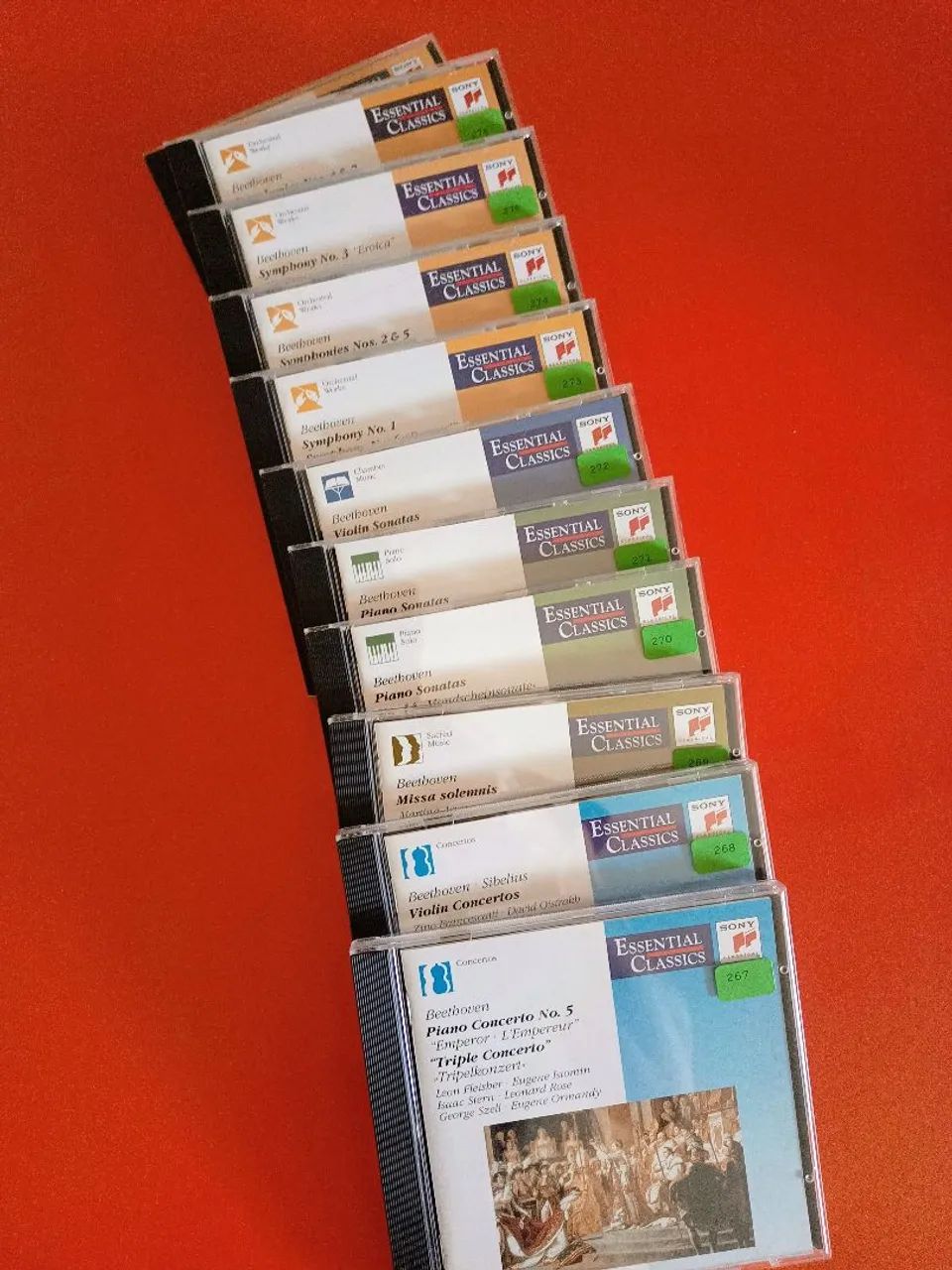 Box Coleção 11 Cds Beethoven Essencial Classics Sonys - Foto 4