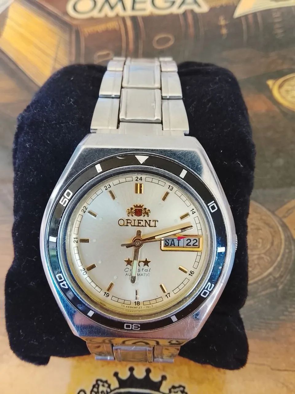Orient 3 estrelas Crystal automático 