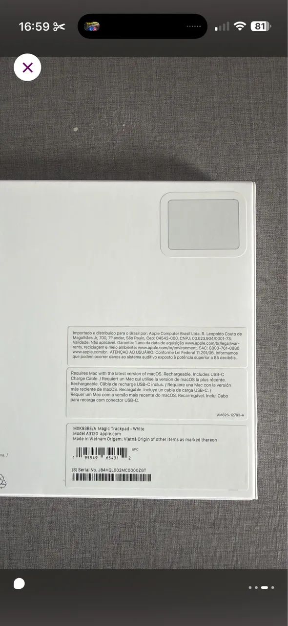 Apple track pad - Foto 3