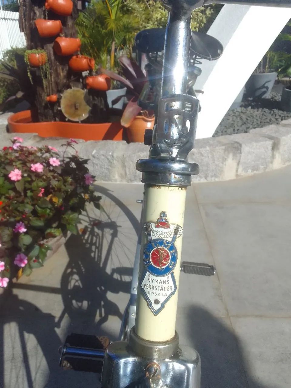 Bicicleta antiga 1950 - Foto 5