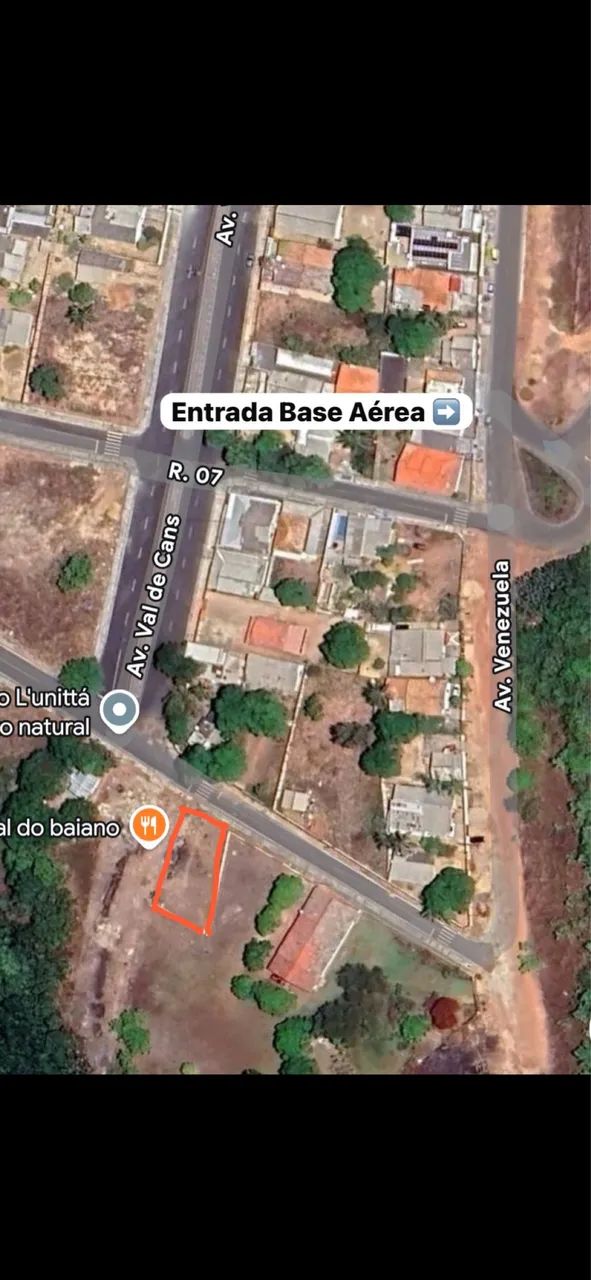 Terreno Próximo à base aérea 