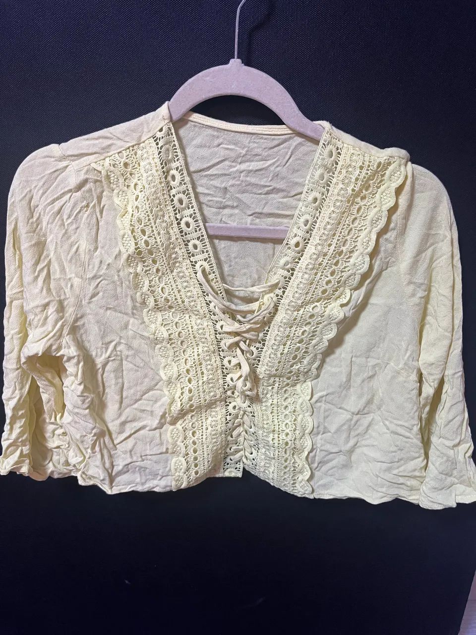 Blusa cropped