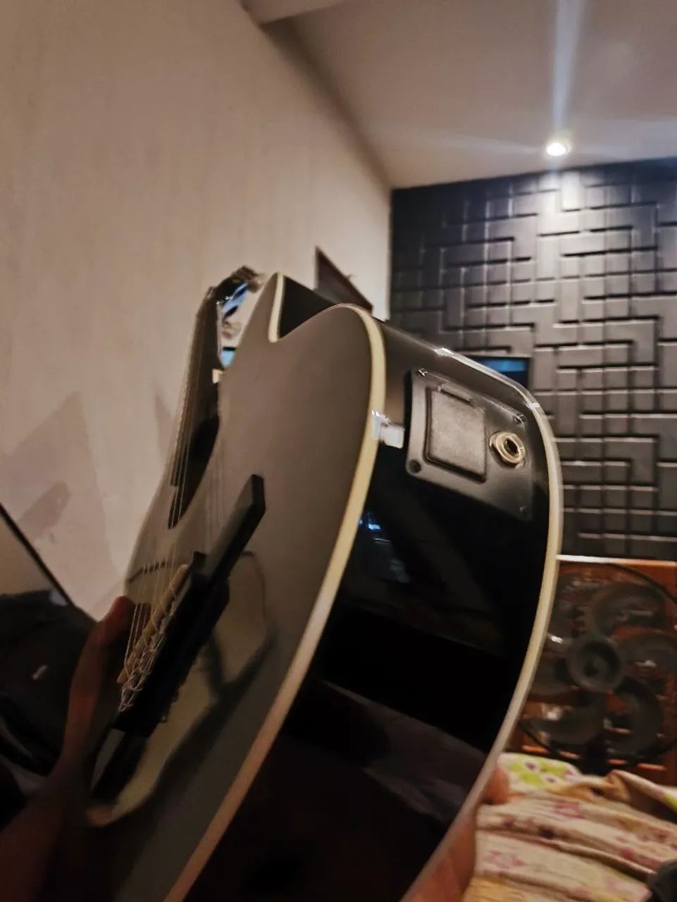Violão Gianini elétrico novo - Foto 2