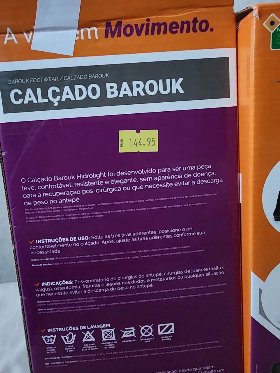 Sandália pós operatória Baruk - Foto 5