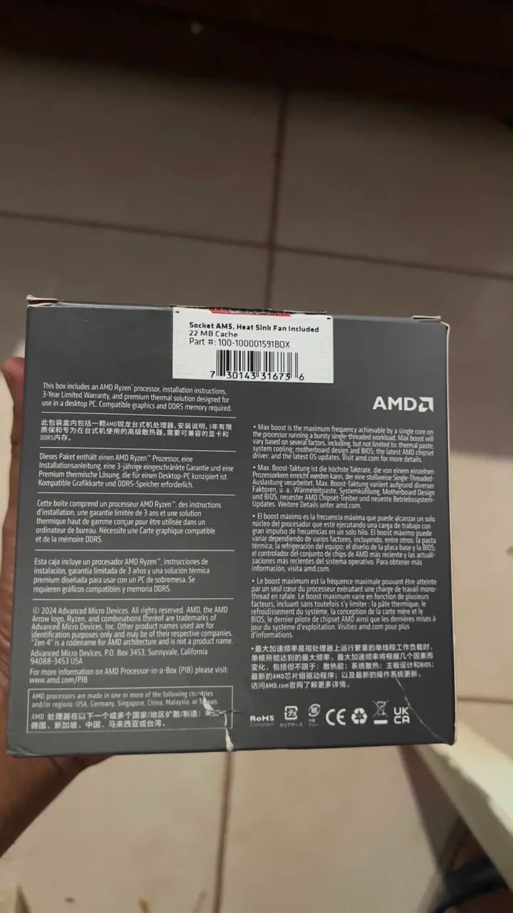 Processador ryzen 58400f  - Foto 5