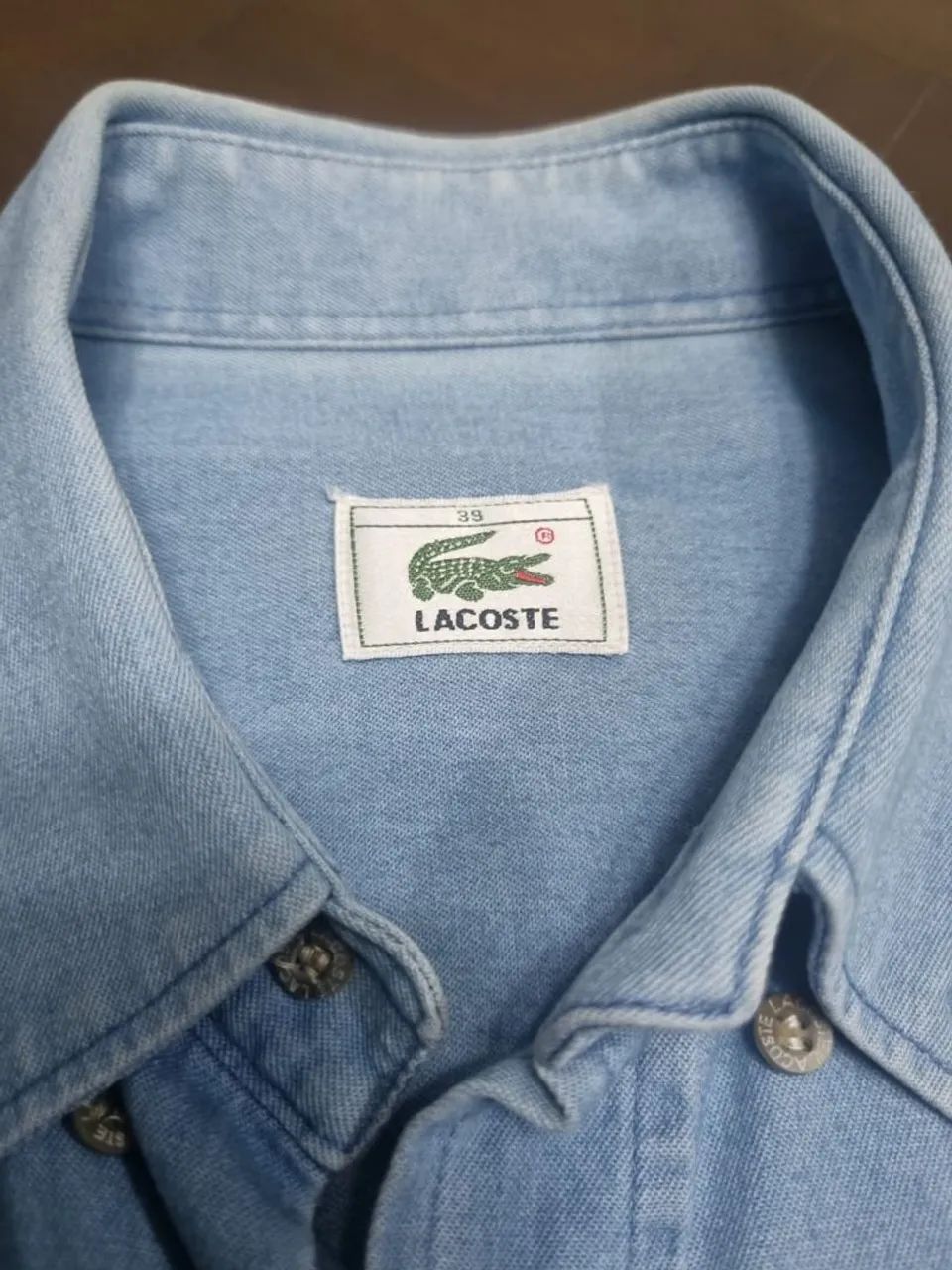 Camisa jeans Lacoste  - Foto 2