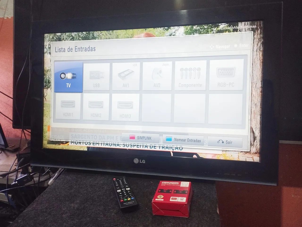Tv 32" LG ( não é Smart ) com garantia  - Foto 5