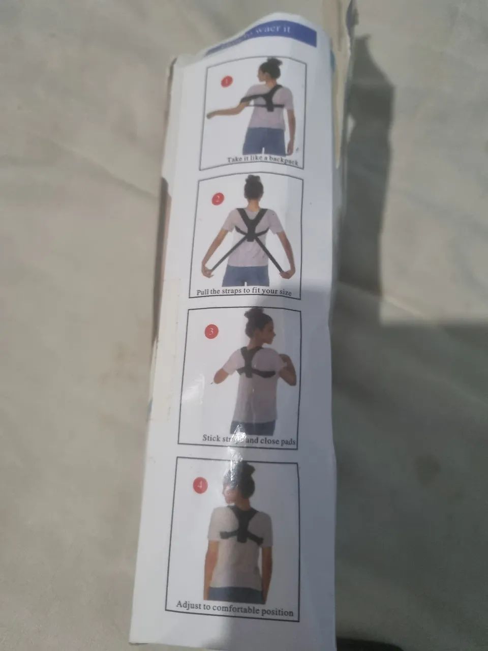 Cinta  postural ombro coluna - Foto 3
