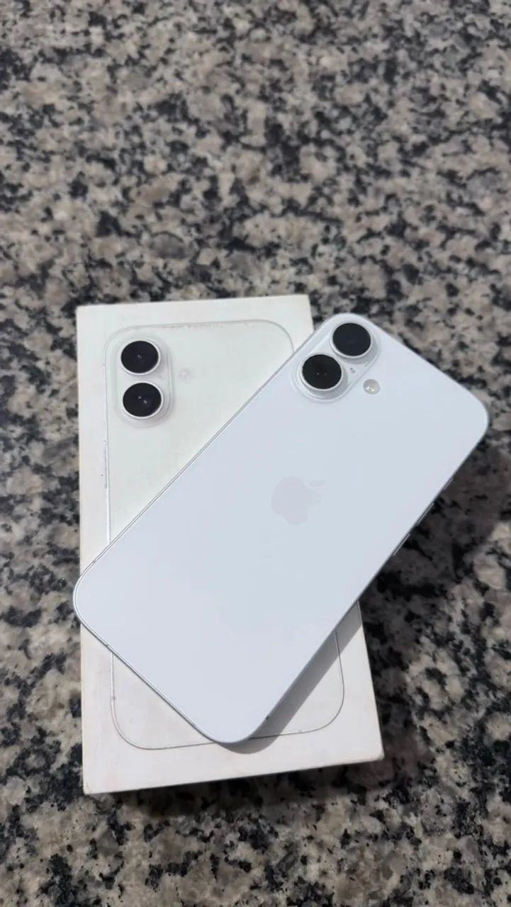 iPhone 16 Branco 128GB com Caixa - Seminovo em Excelente Estado - Foto 2